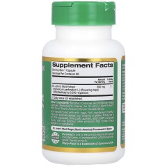 California Gold Nutrition, EuroHerbs, экстракт зверобоя, качество Euromed, 300 мг, 60 растительных капсул